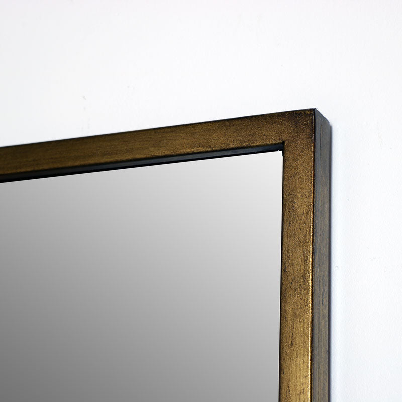 Large Gold Rectangle Mirror 60cm x 140cm