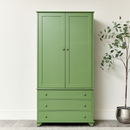 Large Olive Green Pantry/Storage Closet