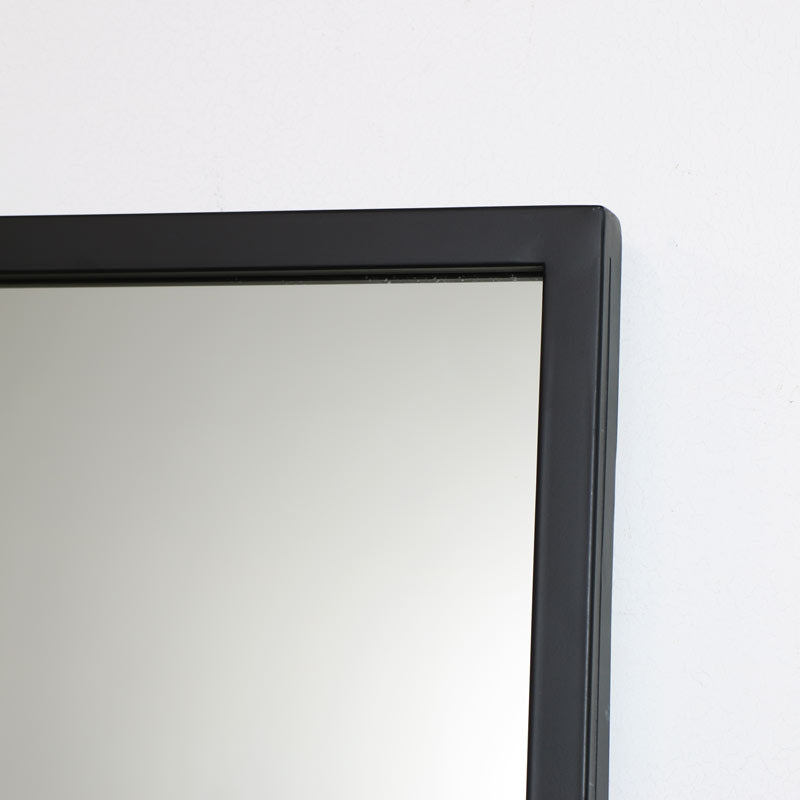 Large Black Rectangle Mirror 60cm x 140cm