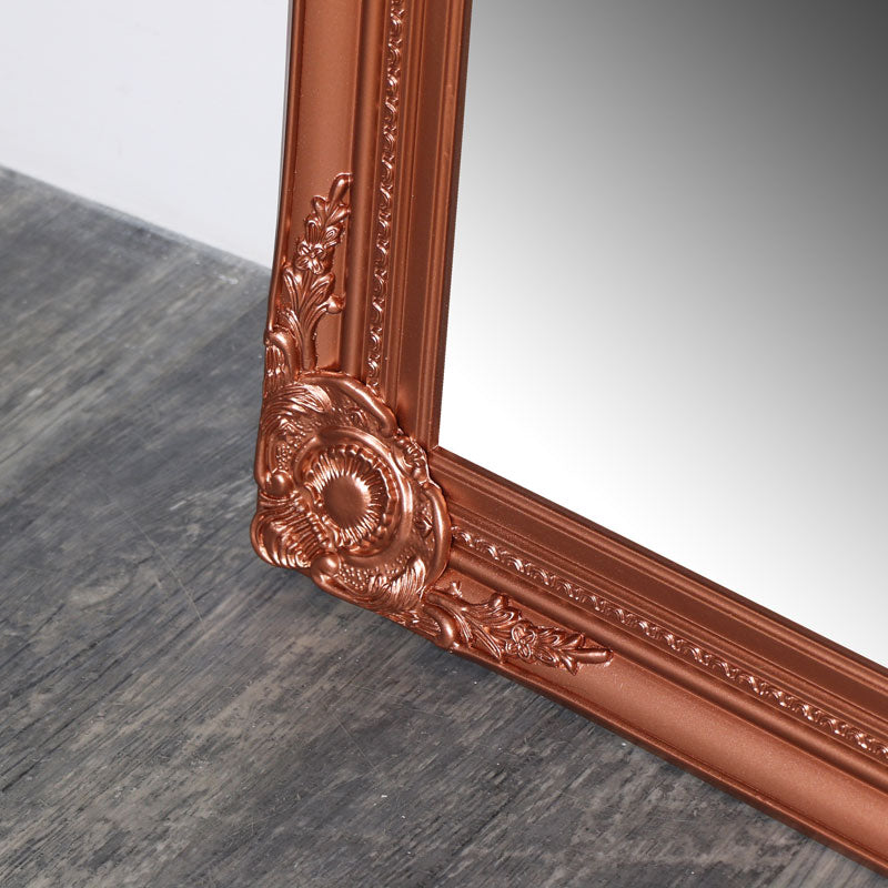 Tall Copper Wall Mirror 47cm x 142cm