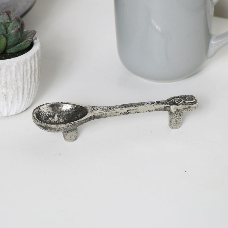 Silver Spoon Drawer Handle