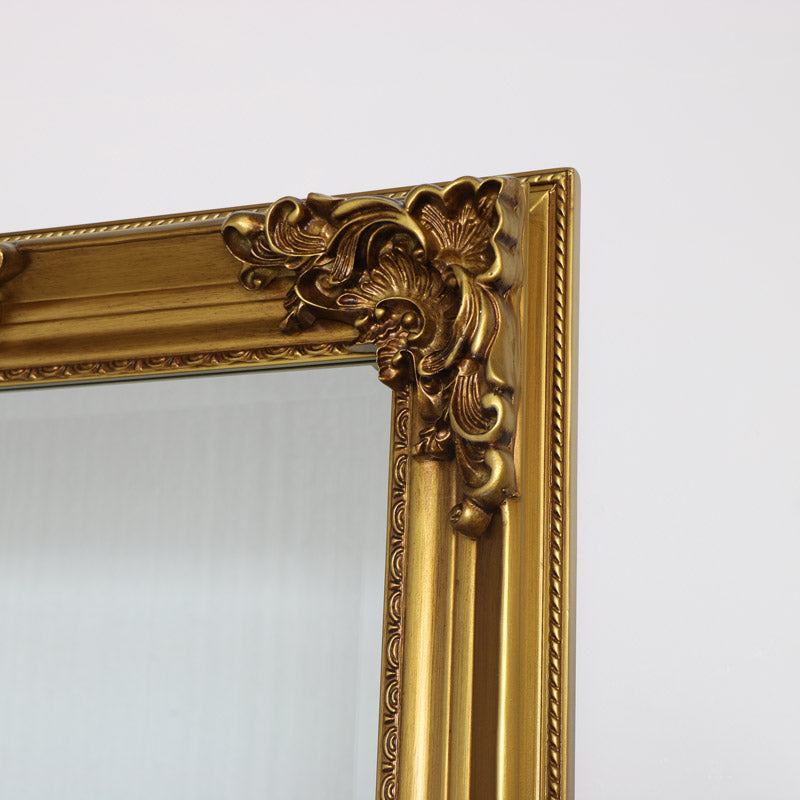 Extra, Extra Large Ornate Antique Gold Full Length Wall/Floor Mirror 85cm x 210cm