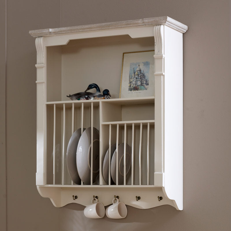 Cream Wall Mounted Plate Rack Lyon Range – Windsor Browne