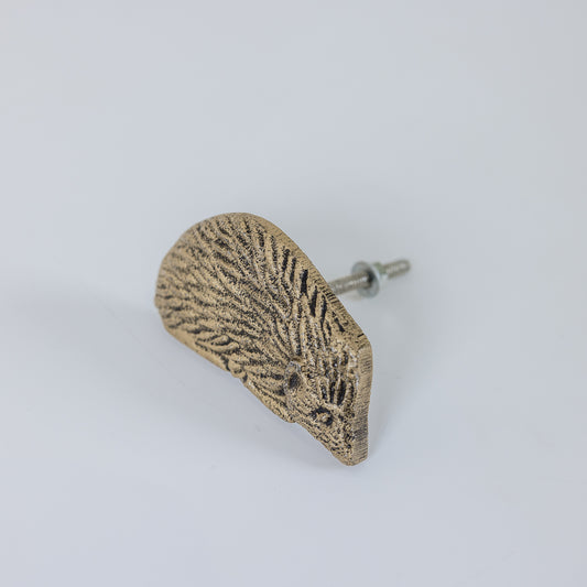 Rustic Hedgehog Drawer Knob