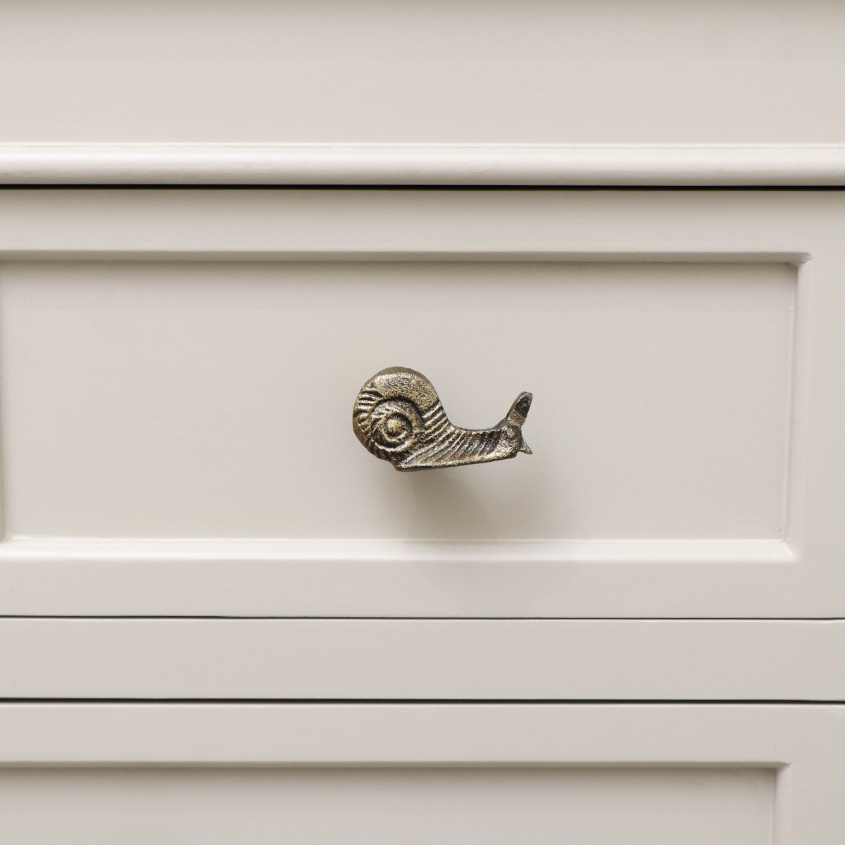 Rustic Snail Drawer Knob