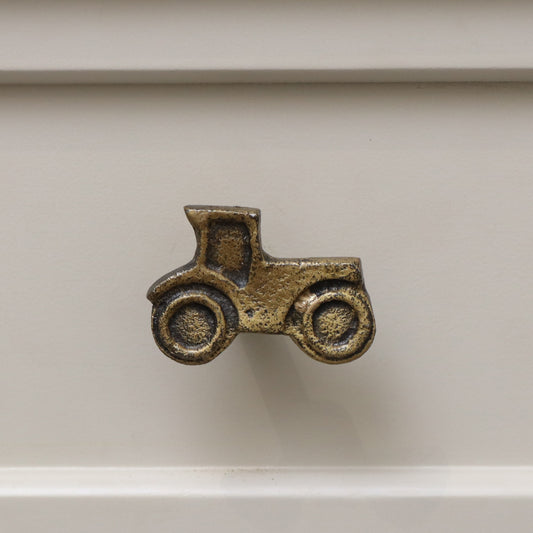 Brass Tractor Drawer Knob