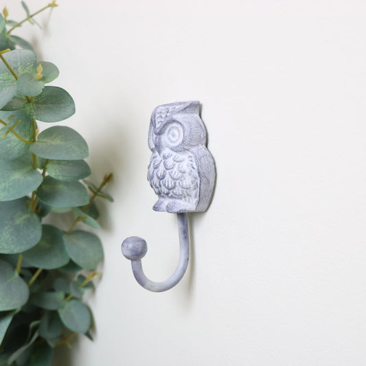  Grey Owl Wall Hook 