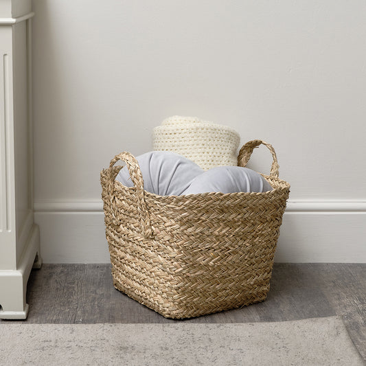  Woven Storage Basket / Planter - 30cm 