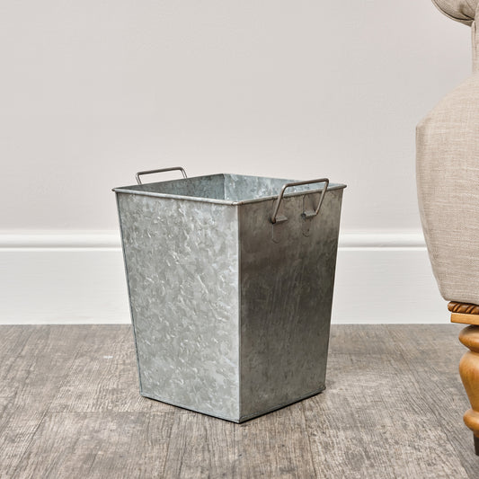  Galvanised Steel Storage Waste Bin 
