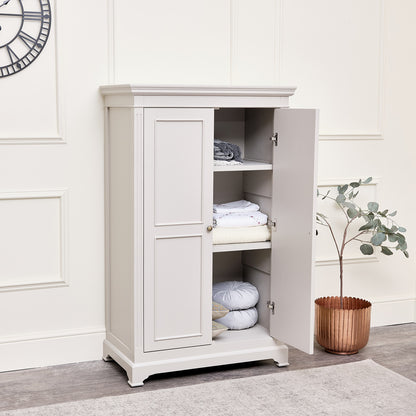 Grey Storage Closet - Daventry Taupe-Grey Range