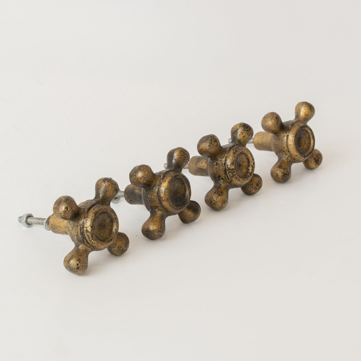 Set of 4 Rustic Tap Drawer Knobs