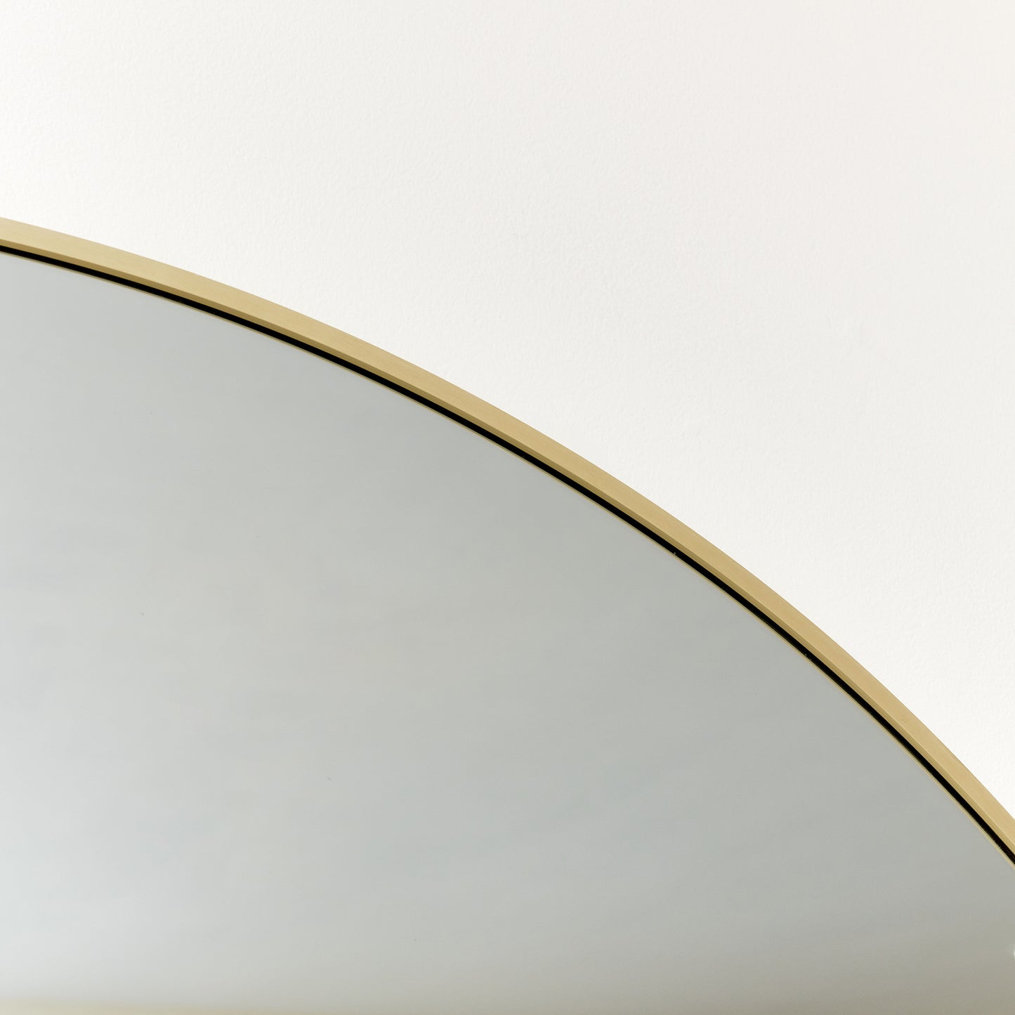 Large Gold Arched Wall Mirror 90cm x 120cm