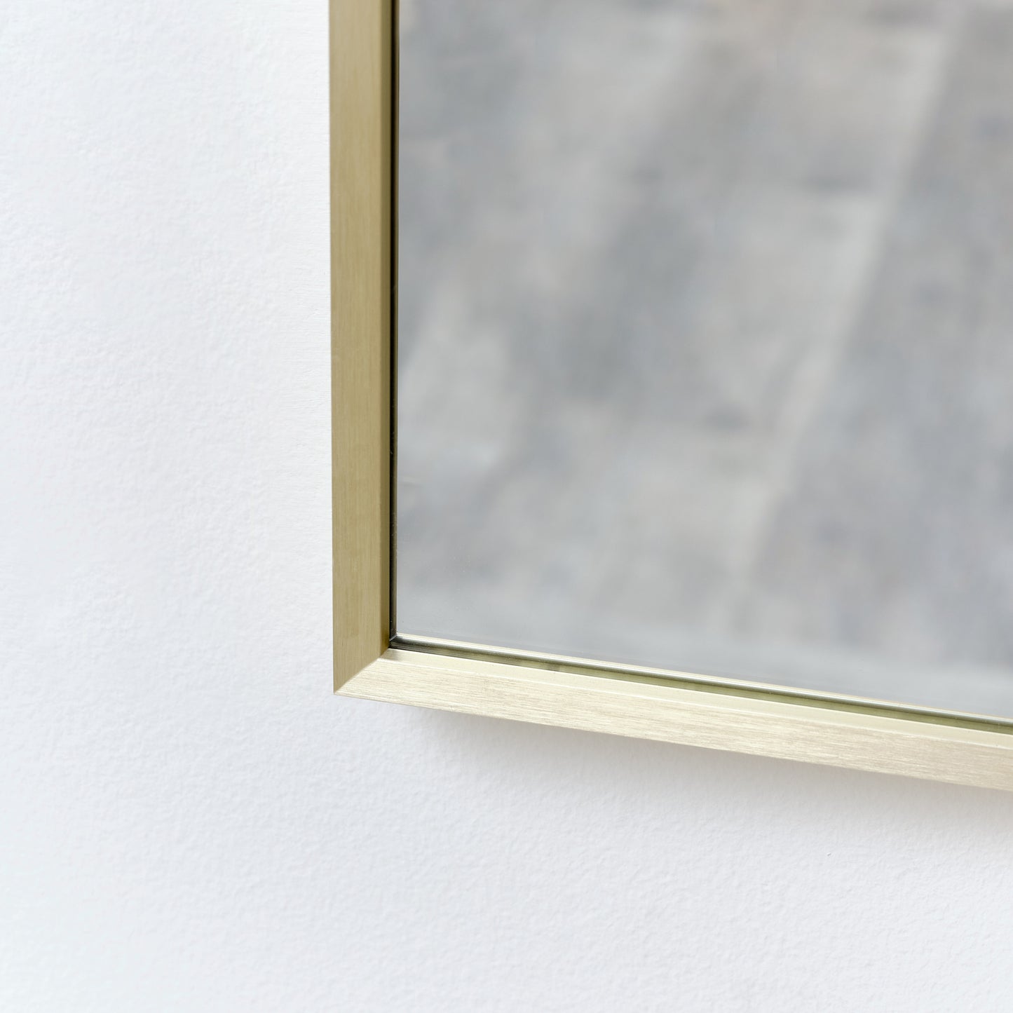 Gold Arched Wall Mirror 80cm x 60cm