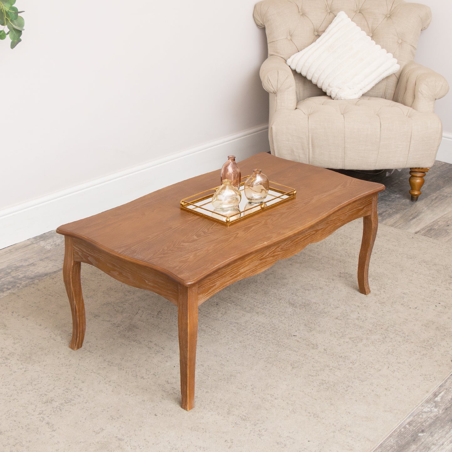 Dark Wood Coffee Table - Ashwell Range