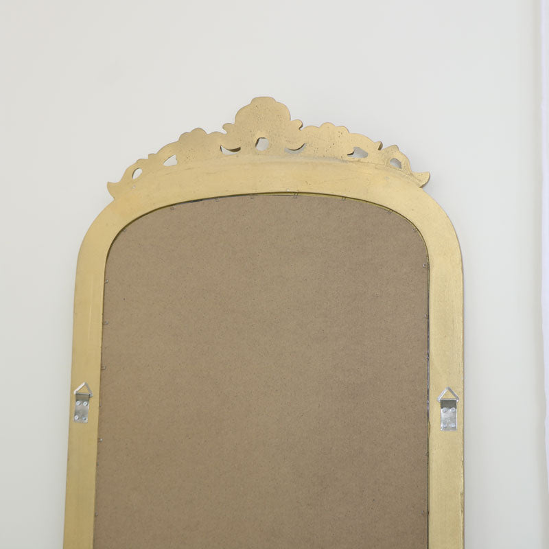 Tall Gold Ornate Vintage Wall / Leaner Mirror 80cm x 180cm