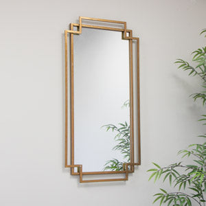 Copper Wall Mirror 94cm x 48cm