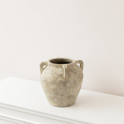 Rustic Glazed Dora Jug Vase - 19cm