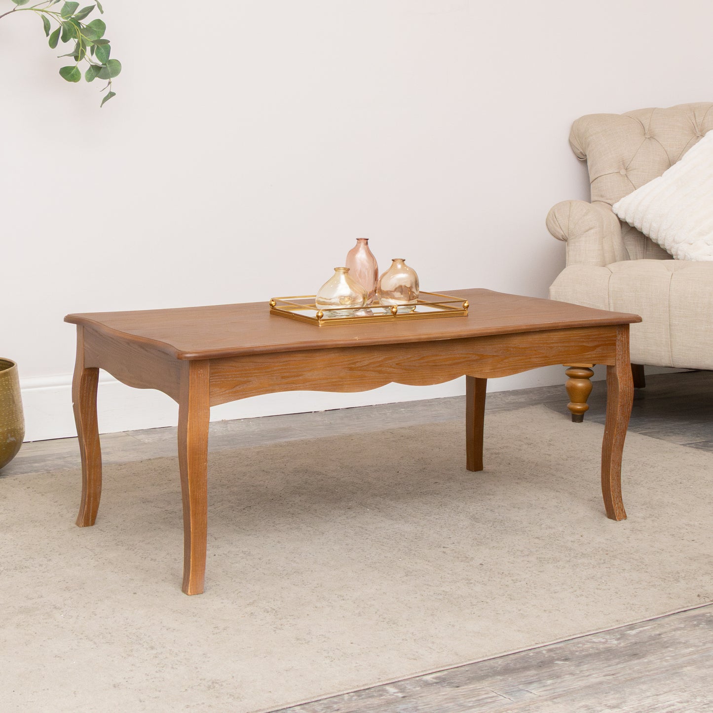 Dark Wood Coffee Table - Ashwell Range