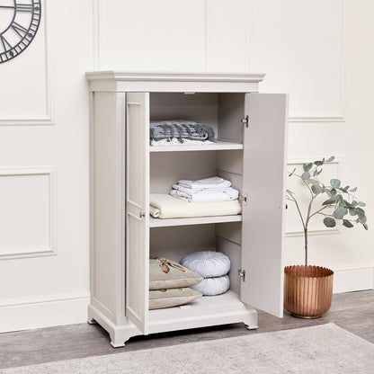 Grey Storage Closet - Daventry Taupe-Grey Range