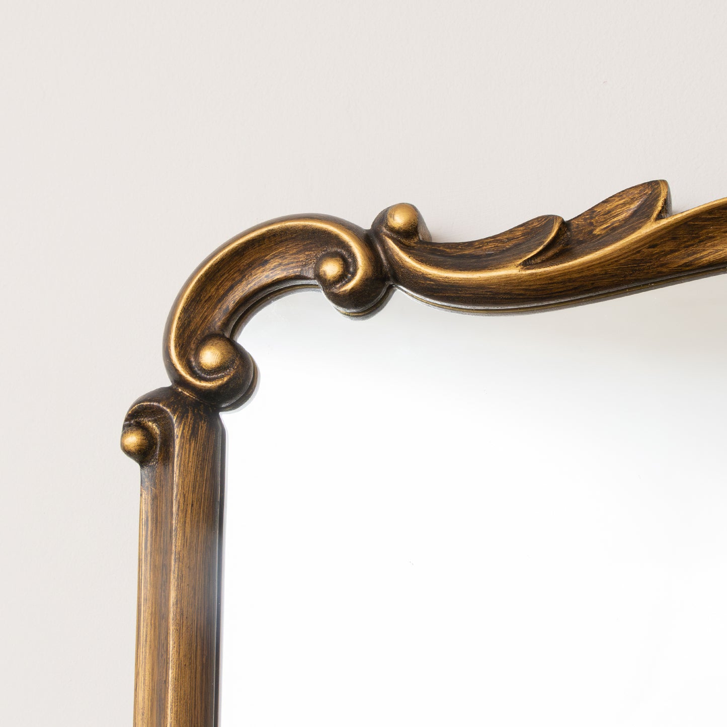 Antique Gold Ornate Framed Wall Decorative Mirror - 90cm x 60cm