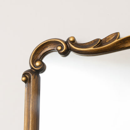 Antique Gold Ornate Framed Wall Decorative Mirror - 90cm x 60cm
