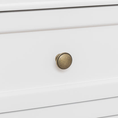 Large White Wooden Sideboard Cabinet - Daventry White Range