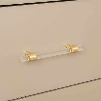 3 Drawer Chest of Drawers, Dressing Table Set & Pair of Two Drawer Bedside Tables - Liana Taupe Range