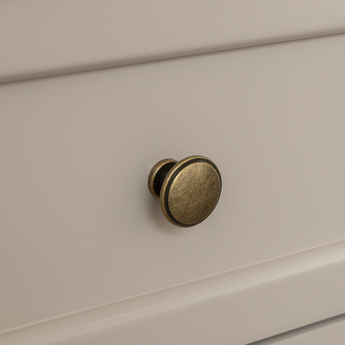 Large Taupe-Grey Wooden Sideboard Cabinet - Daventry Taupe-Grey Range