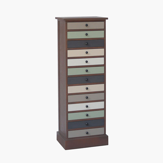  Tall 13 Drawer Chest of Drawers - Winchester Range 