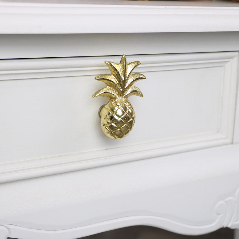 Gold Pineapple Drawer Knob