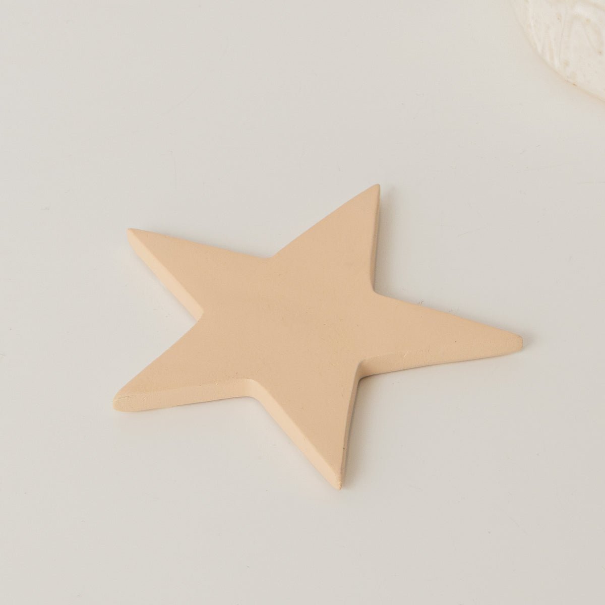 Set of 6 Pink Wooden Star Shaped Coasters