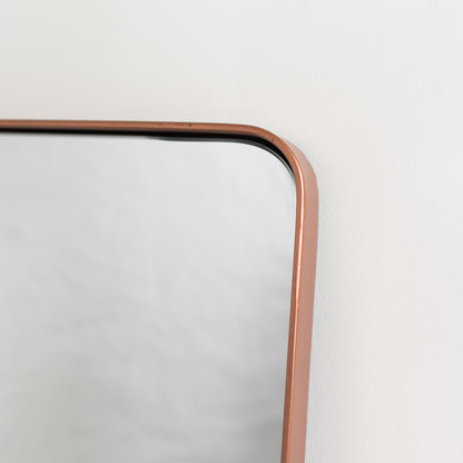 Tall Copper Wall / Floor / Leaner Mirror 47cm x 142cm