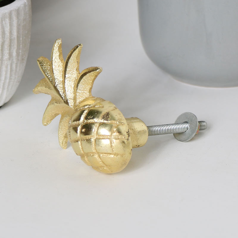 Gold Pineapple Drawer Knob