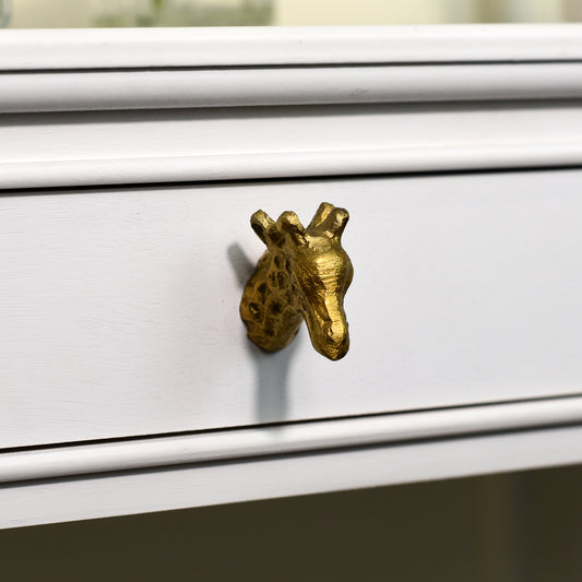  Gold Giraffe Drawer Knob 