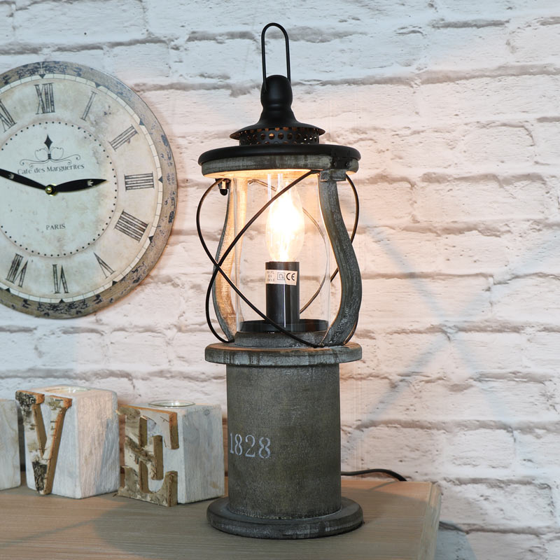 antique miners style lantern