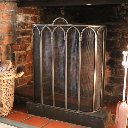  Pewter Fire Screen 