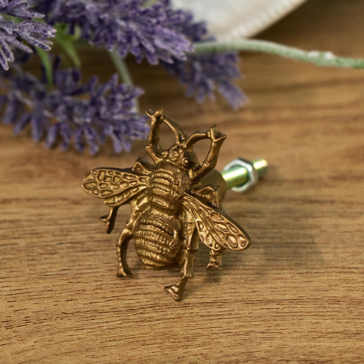 Decorative Bumblebee Drawer Knob