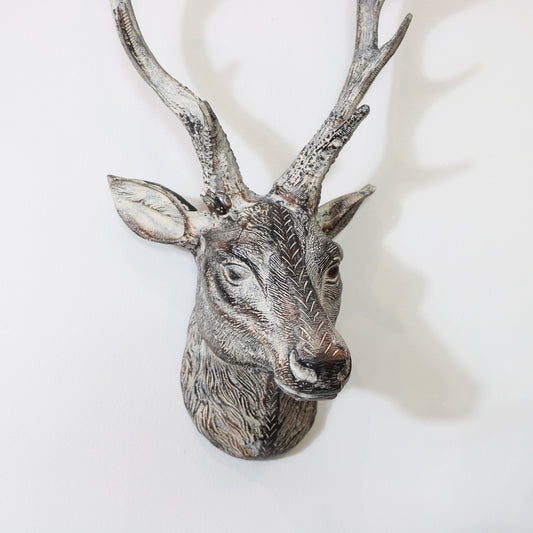  Rustic Wall Mounted Stag Head 