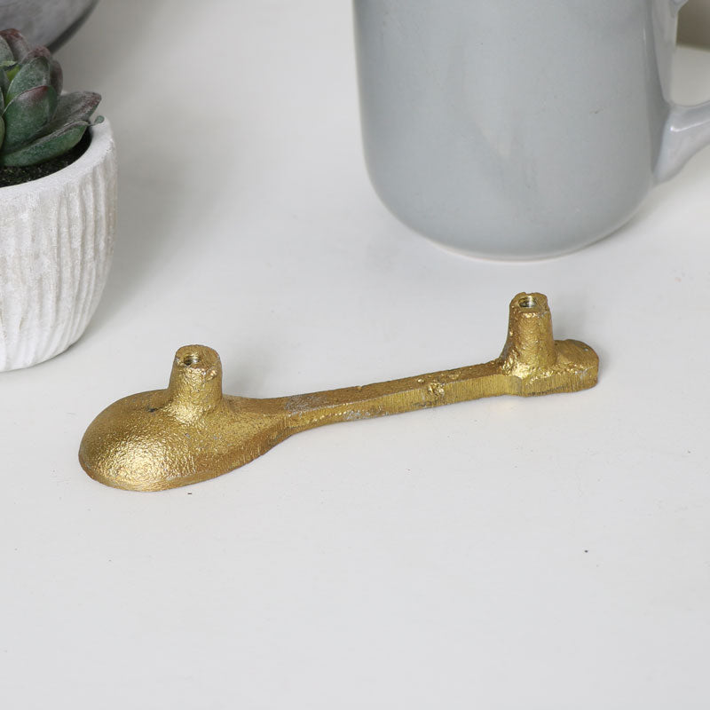 Gold Spoon Drawer Handle