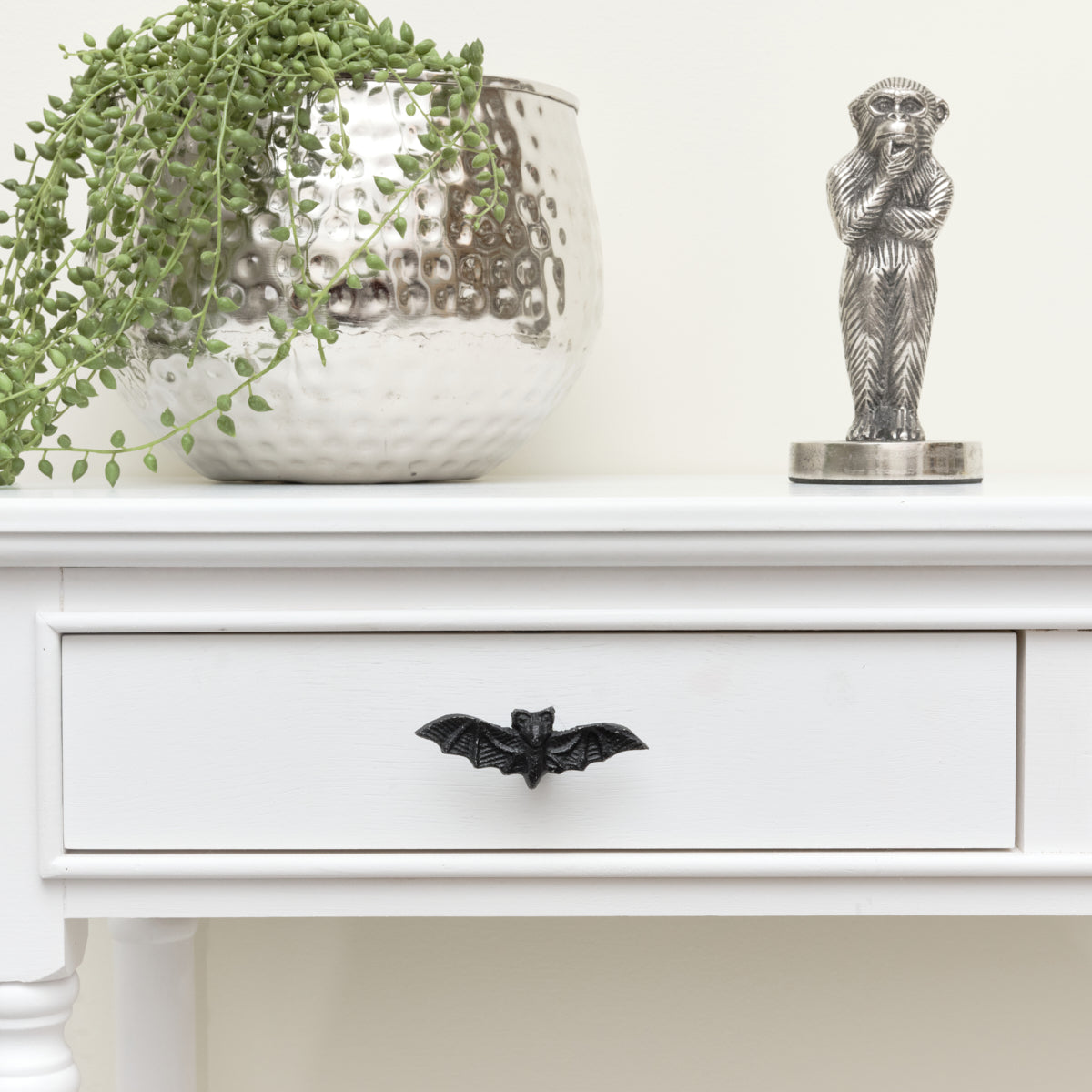 Black Bat Drawer Knob