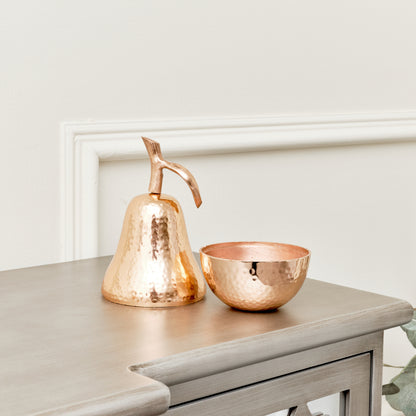 Copper Apple & Pear Storage Ornaments