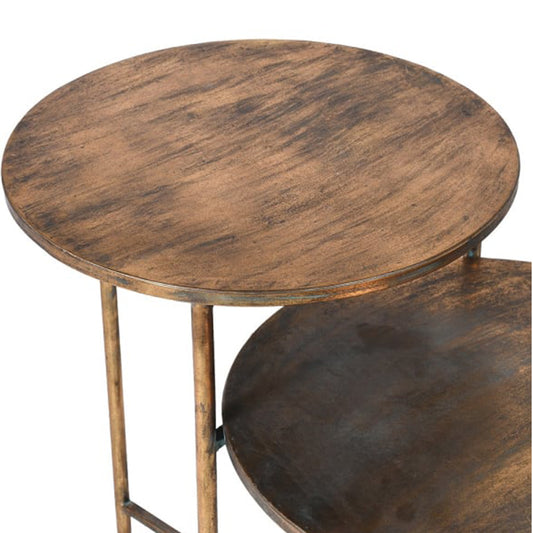  Natural Metal Nest Tables 