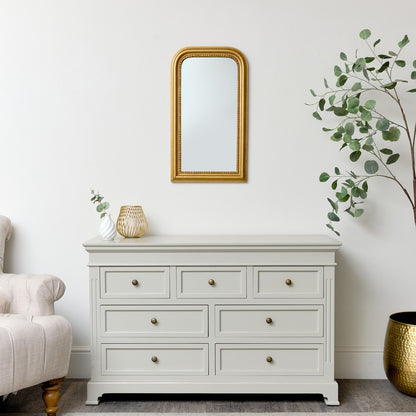 Antique Gold Arch Wall Mirror 70cm x 40cm