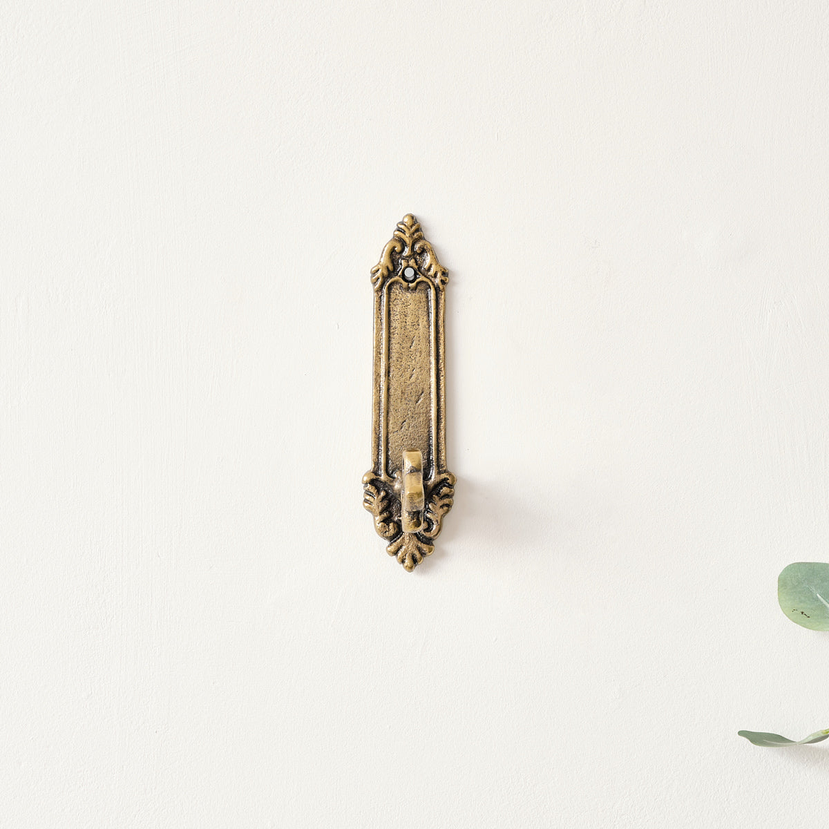 Antique Brass Gold Door Key Wall Hook