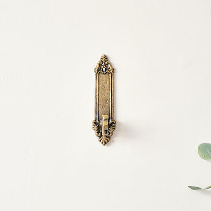 Antique Brass Gold Door Key Wall Hook
