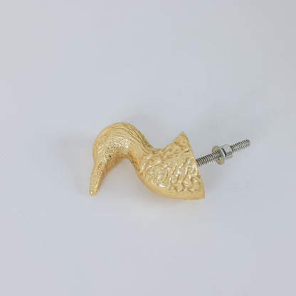 Gold Metal Bird Drawer Knob