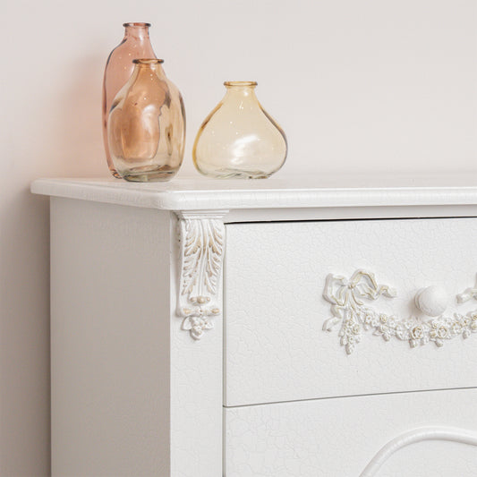  Large White Sideboard Cupboard - Pays Blanc Range 