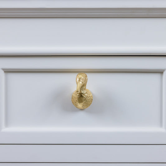  Gold Metal Bird Drawer Knob 