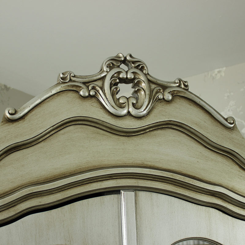 Bedroom Furniture Set, Mirrored Double Wardrobe, Chest of Drawers and Pair of Bedside Chests - Tiffany Range