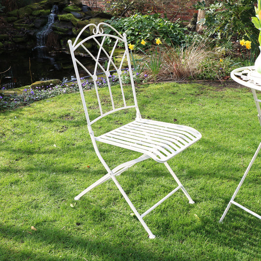  Antique Cream Bistro Set 